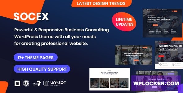 Socex v1.0 - Consulting & Business WordPress theme