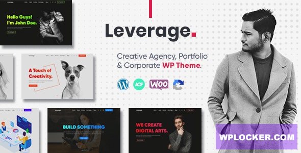 Leverage v1.0.3 - Creative Agency & Portfolio WordPress Theme