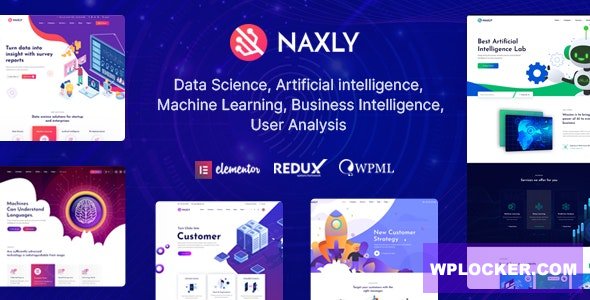Naxly v1.1 - Data Science & Analytics WordPress Theme