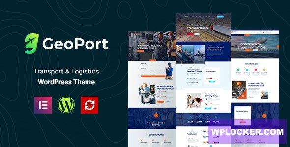 Geoport v1.0.1 - Transport & Logistics WordPress Theme