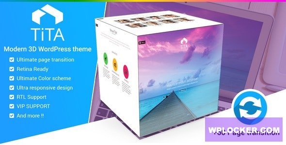 Tita 3D v3.2 - Modern WordPress Theme