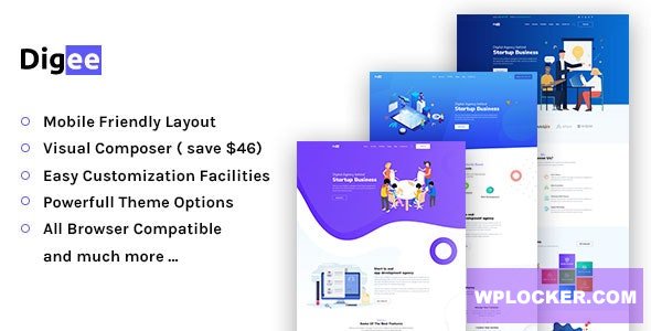 Digee v1.0.7 - Digital Marketing Agency WordPress Theme