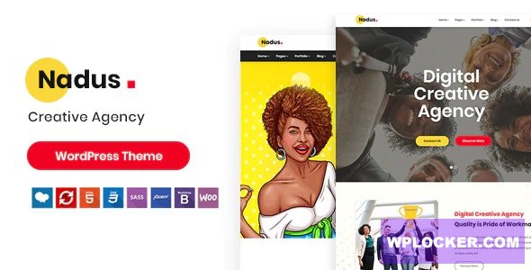 Nadus v1.0.0 - Creative WordPress Theme