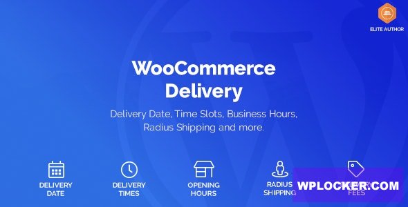 WooCommerce Delivery v1.1.9 - Delivery Date & Time Slots