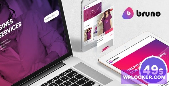 Bruno v1.8 - Creative Multi Purpose WordPress Theme