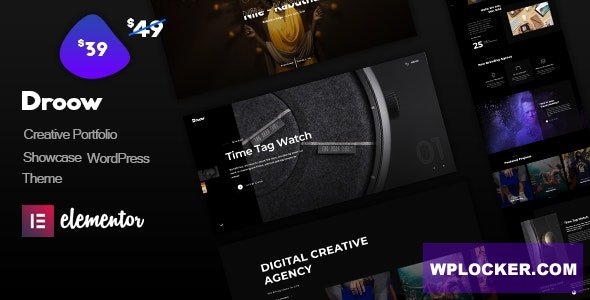 Droow v1.2.0 - Ajax Portfolio WordPress Theme