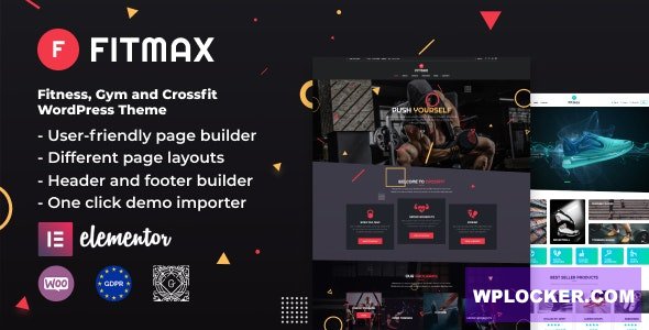 Fitmax v1.2.1 - Gym and Fitness WordPress Theme