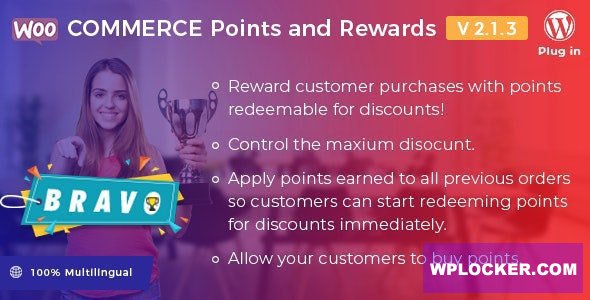 Bravo v2.1.3 - WooCommerce Points and Rewards