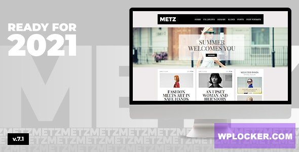 Metz v7.1 - A Fashioned Editorial Magazine Theme