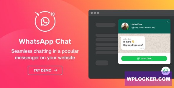 WhatsApp Chat v1.2.0 - WordPress WhatsApp Chat plugin