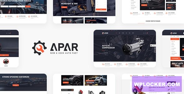 Apar v1.0.1 - Auto Parts WordPress Shop Theme