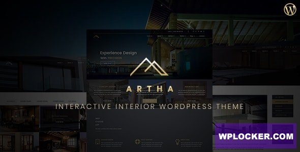Artha v2.0 – Interactive Interior WordPress Theme