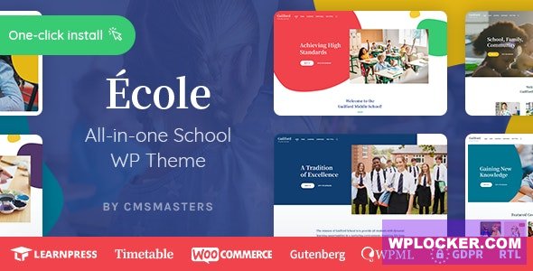 Ecole v1.0.3 - Education & School WordPress Theme
