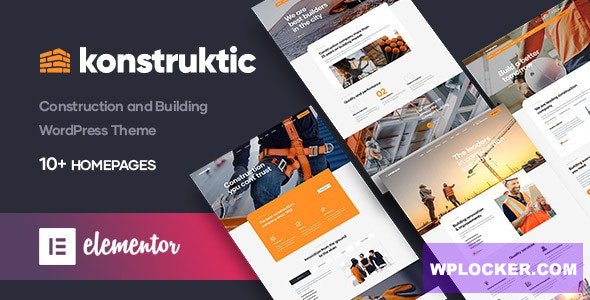 Konstruktic v1.0.3 - Construction & Building WordPress Theme