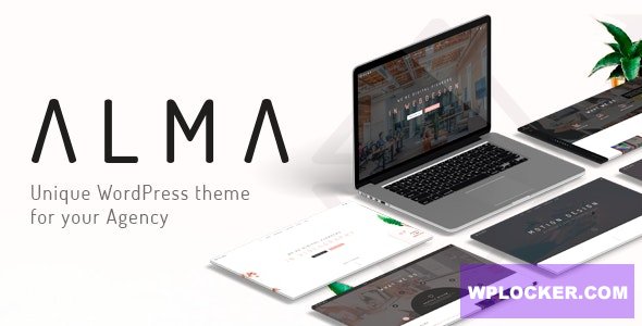 Alma v1.2 - Minimalist Multi-Use WordPress Theme