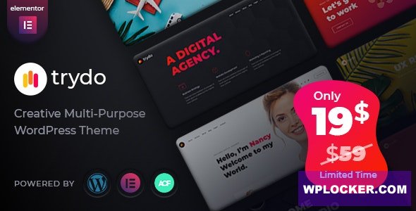 Trydo v1.1.0 - Creative Agency & Portfolio WordPress Theme