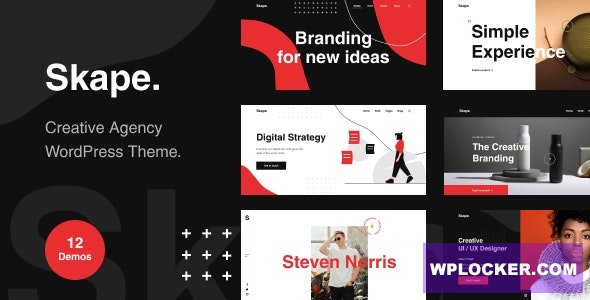 Skape v1.0.0 - Creative & Modern Agency WordPress Theme