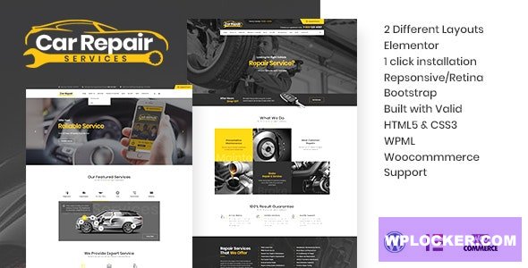 Car Repair Services & Auto Mechanic v3.8 - WordPress Theme + RTL