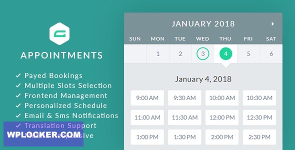 gAppointments v1.9.6 - Appointment booking addon for Gravity Forms
