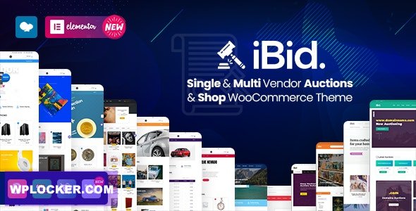 iBid v3.3 - Multi Vendor Auctions WooCommerce Theme