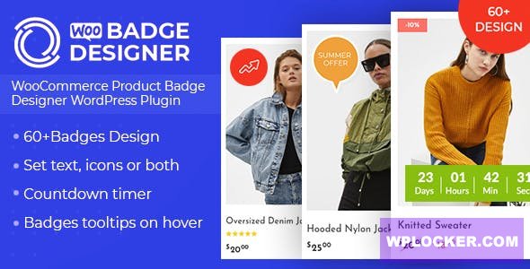 Woo Badge Designer v3.0.7 - WooCommerce Product Badge Designer WordPress Plugin