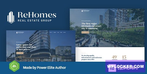 Rehomes v1.2.0 - Real Estate Group WordPress Theme