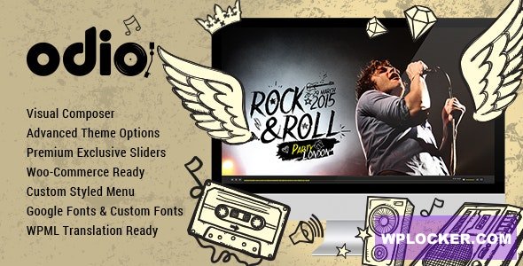 Odio v4.3 - Music WP Theme For Bands, Clubs, and Musicians