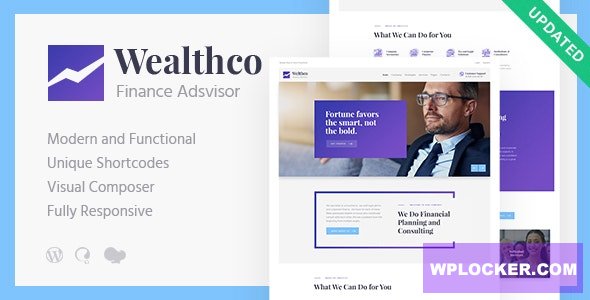 WealthCo v1.2.0 - Business & Financial Consulting Theme
