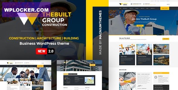 TheBuilt v2.2.2 - Construction and Architecture WordPress theme