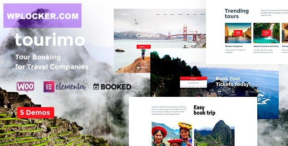 Tourimo v1.0 - Tour Booking WordPress Theme