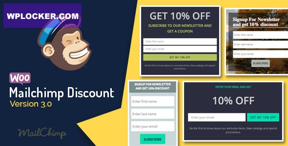 Woocommerce Mailchimp Discount v3.8