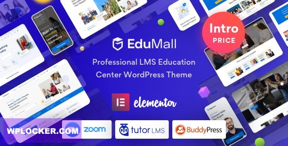 EduMall v1.1.0 - Professional LMS Education Center WordPress Theme