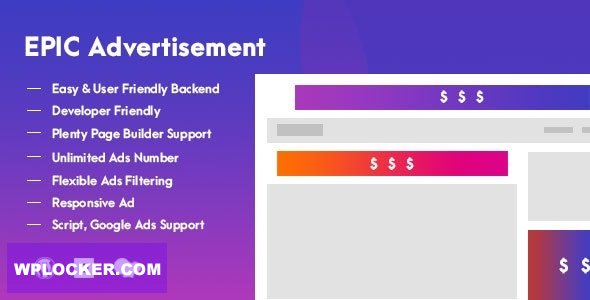 Epic Advertisement WordPress Plugin & Add Ons for Elementor & WPBakery v1.0.1
