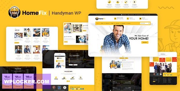 HomeFix v2.4 - Plumber, Handyman Maintenance Theme