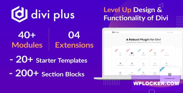 Divi Plus v1.6.0 - 41 Powerful Modules for Divi Theme