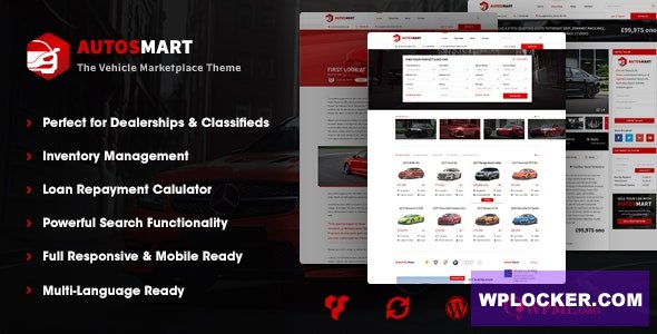 AutosMart v1.0.4 - Automotive Car Dealer WordPress Theme