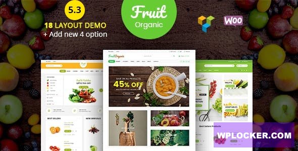Food Fruit v6.3 - Organic Farm, Natural RTL Responsive WooCommerce WordPress Theme