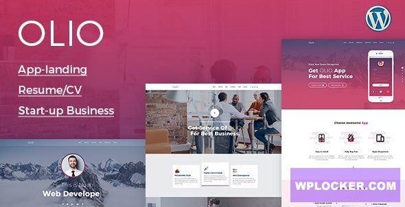 Olio v1.2 - One Page Wordpress Theme