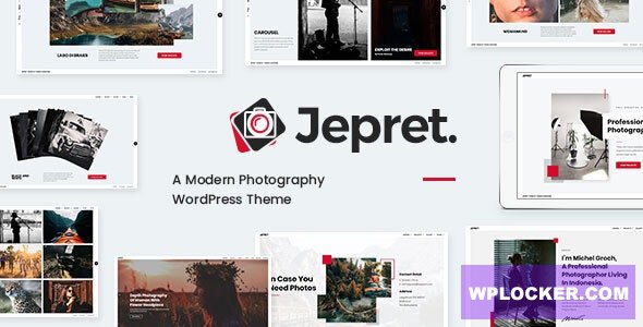 Jepret v1.3 - Modern Photography WordPress Theme