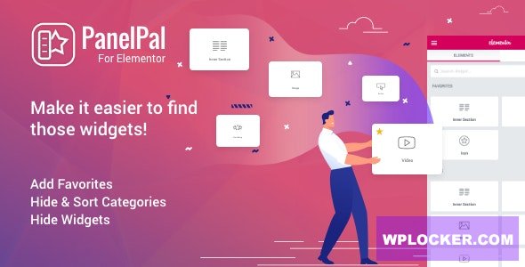 PanelPal for Elementor v1.1 - Manage Widgets and Categories