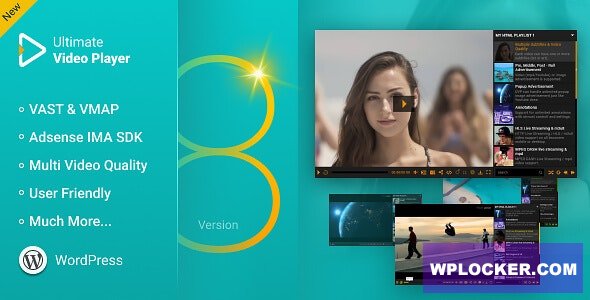 Ultimate Video Player Wordpress Plugin v8.3