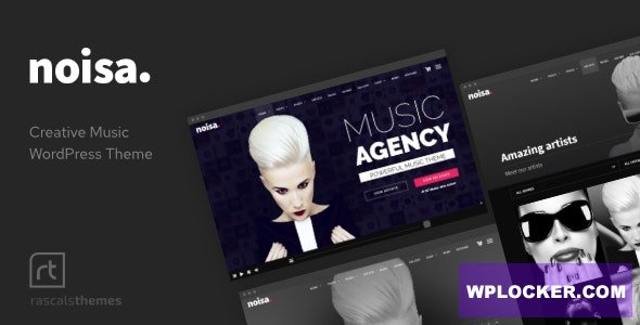 Noisa v2.5.7 - Music Producers, Bands & Events Theme for WordPress