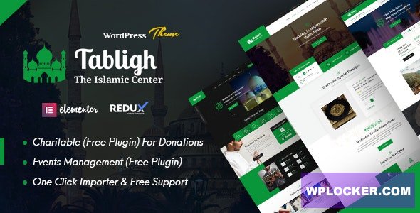 Tabligh v1.0 - Islamic Institute & Mosque WordPress Theme