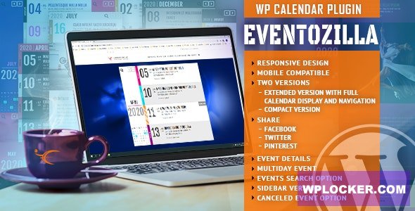EventoZilla v1.5.3 - Event Calendar WordPress Plugin