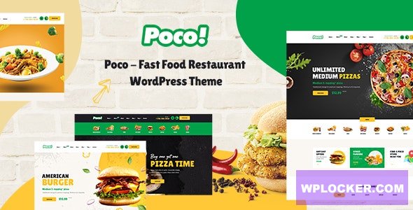 Poco v1.9.4 - Fast Food Restaurant WordPress Theme