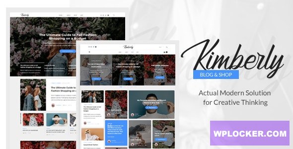 Kimberly v1.1 - WordPress Blog & Shop Theme