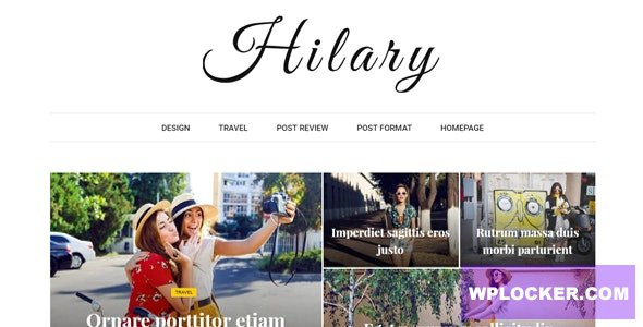 Hilary v1.2 - Flexible WordPress Magazine News Blog Theme