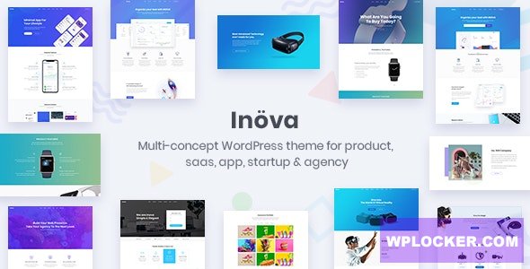 Inova v3.6.0 - Multipurpose WordPress Theme For Startups & Agencies