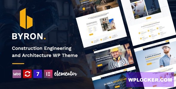 Byron v1.8 - Construction and Engineering WordPress Theme