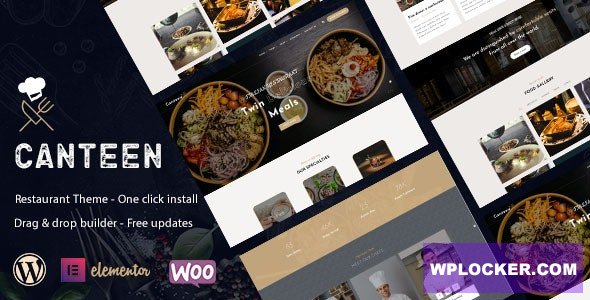 Canteen v1.0.2 - Restaurant WordPress Theme